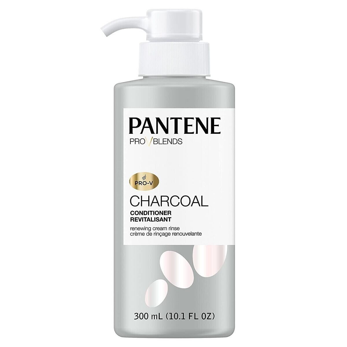 Pantene Pro-V Charcoal Conditioner, Renewing Cream Rinse, 10.1 fl oz