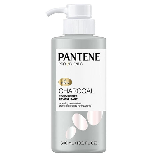 Pantene Pro-V Charcoal Conditioner, Renewing Cream Rinse, 10.1 fl oz