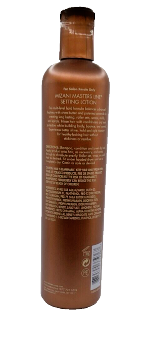 Mizani Setting Lotion for Long Lasting Hair Sets 13.5 Oz