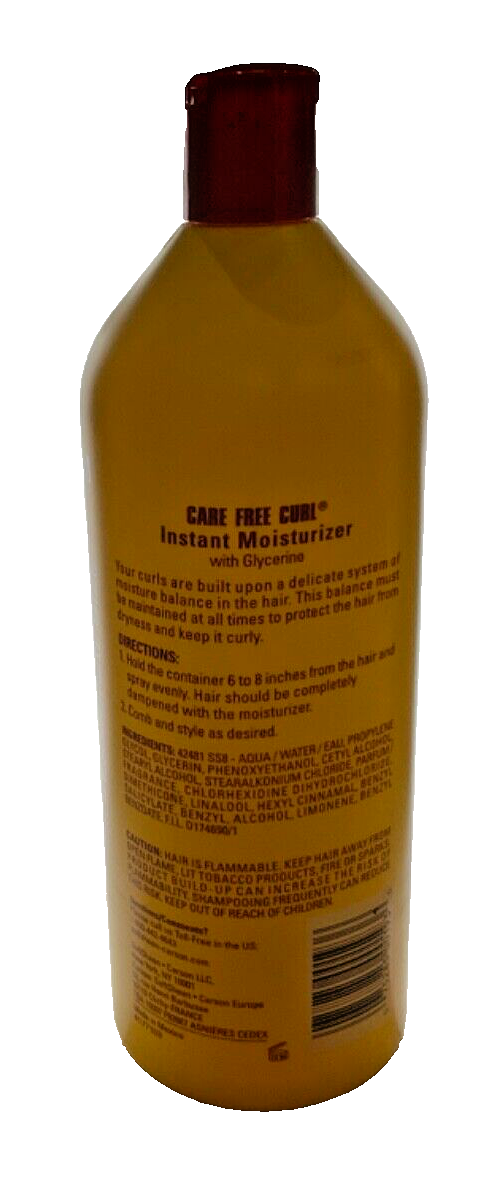 Softsheen Carson Care Free Curl Instant Moisturizer with Glycerine 32oz