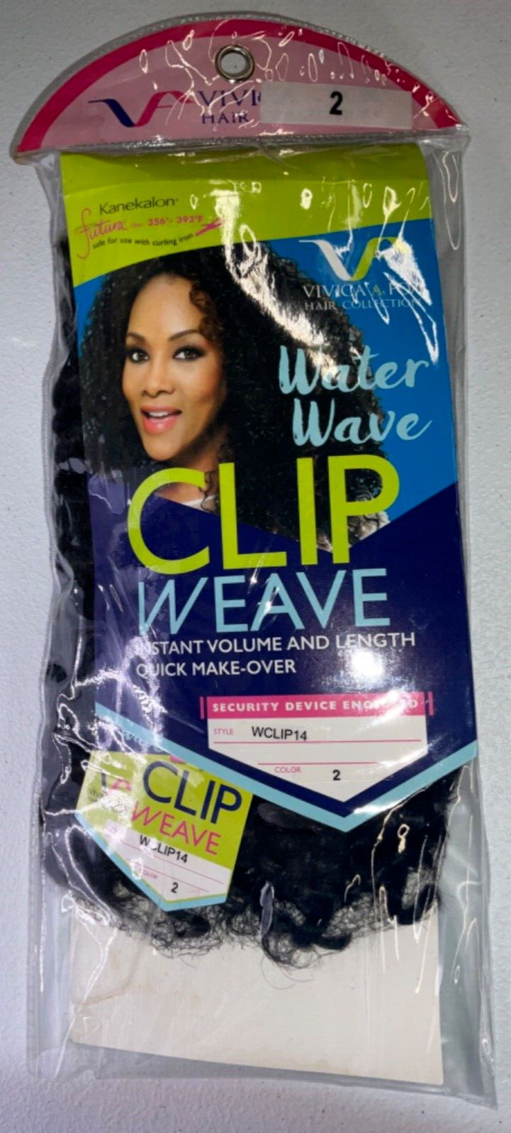 Vivica A Fox Hair Collection Water Wave Clip Wave Style WCLIP14/Color 2