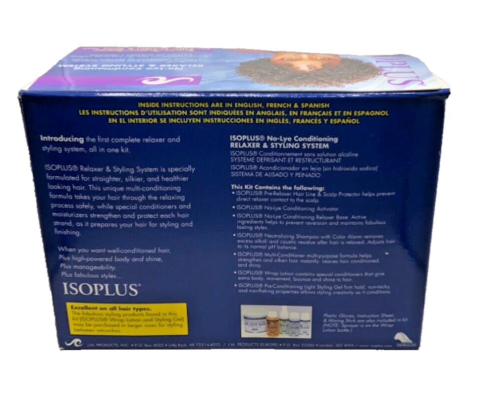 Isoplus No-Lye Conditioning Super Relaxer & Styling System 1 Application