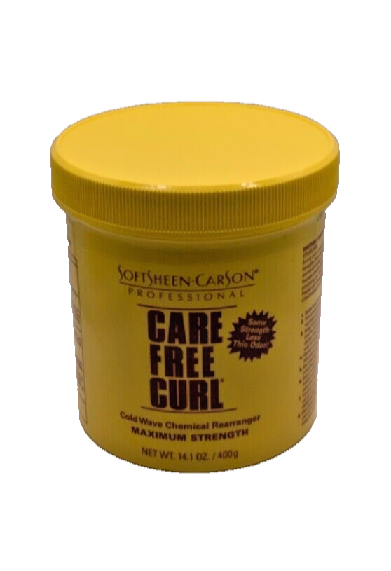 SoftSheen Carson Care Free Curl Cold Wave Chemical Regular Strength 14.1oz