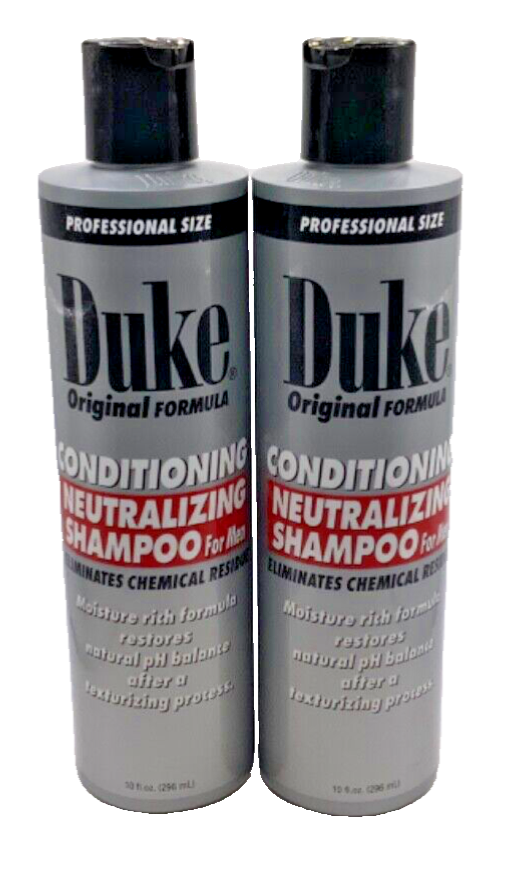 (2) Duke Original Formula Conditioning Neutralizing Shampoo For Men 10oz
