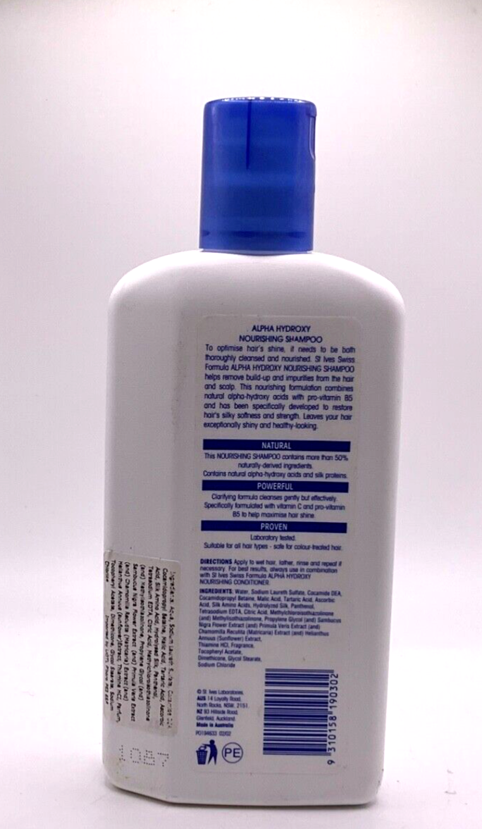 St Ives Alpha Hydroxy Nourishing Shampoo For Extra Shine / 400 ml