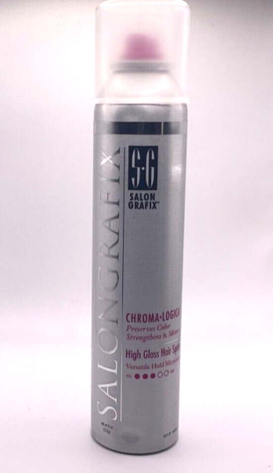 Salon Grafix Chroma-Logica Preserves Color High Gloss Hair Spray / 8 oz