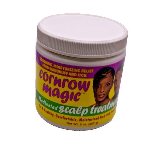 Cornrow Magic Medicated Scalp Treatment/8oz