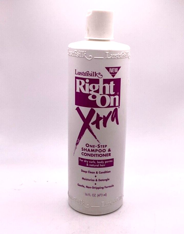 Lustrasilk Right On Xtra One-Step Shampoo & Conditioner 16 FL OZ