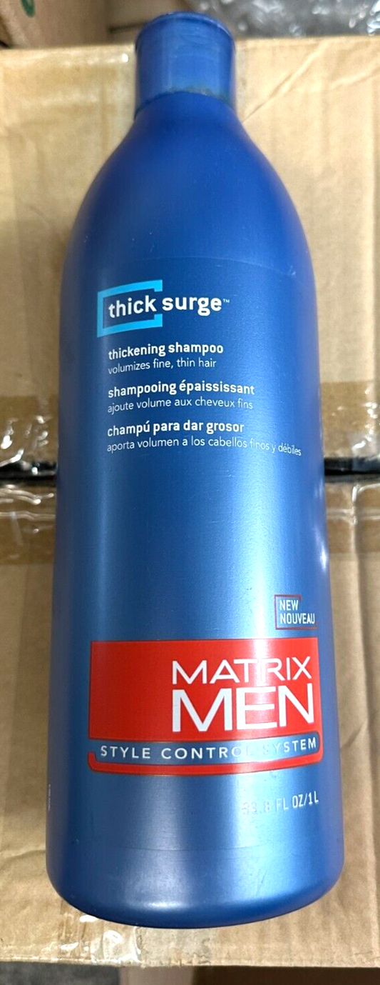 Matrix Men Thick Surge Thickening Men Shampoo - 33.8 oz / 1 Liter