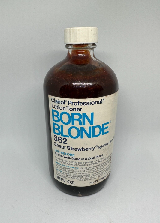 BUNDLE Clairol Born Blonde Lotion Toner 362 Sheer Strawberry / CREME TONER 331