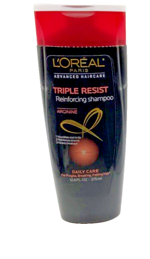 L'Oreal Triple Resist Reinforcing Shampoo Arginine 12.6 Oz.