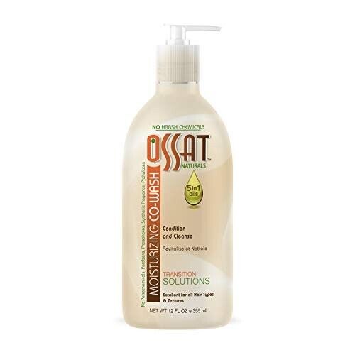 Ossat Naturals 5 In 1 Oil Co-Wash 12 fl oz