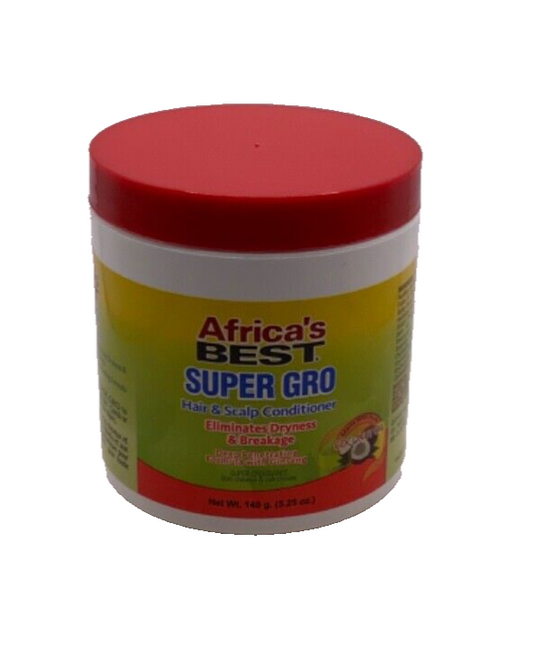 Africa's Best Super Gro Hair & Scalp Conditioner 5.25oz