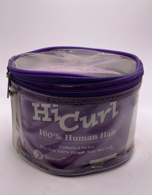 Harlem 125 Hi Curl 100% Human Hair Color: 1