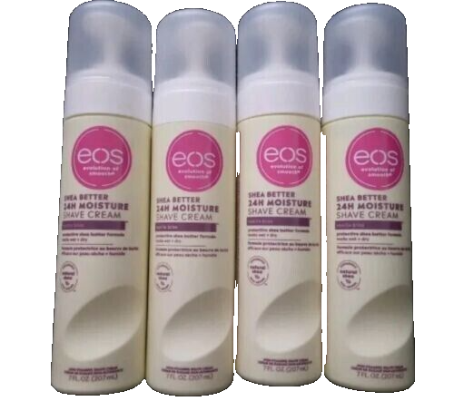 EOS Shea Better Shave Cream Vanilla Bliss 24 hour Moisture 7 Oz