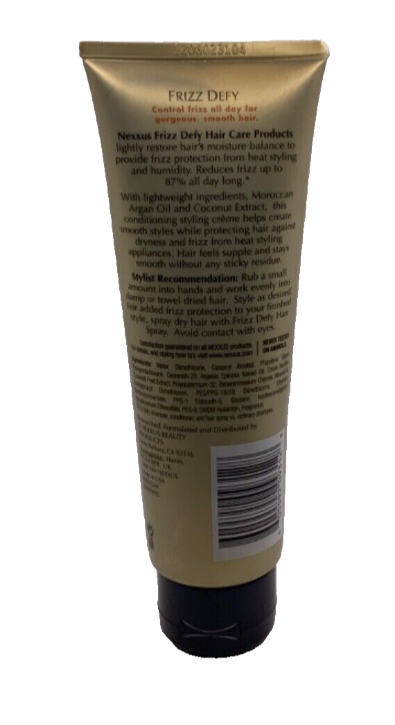NEXXUS Frizz Defy Frizz Protection Styling Creme Cream 5.5 oz