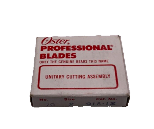 Oster Professional Blades Unitary Cutting Assembly No.70 Size 2 (918-12)