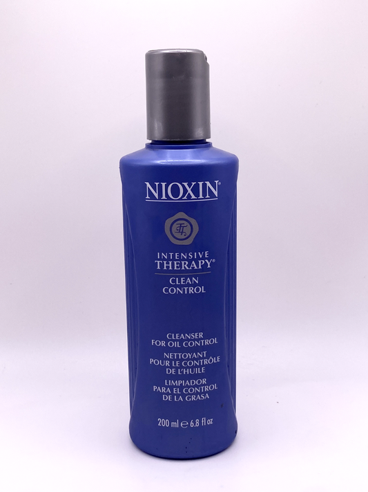 Nioxin Intensive Therapy Clean Control Cleanse Cleanser For Oil Control 6.8 oz