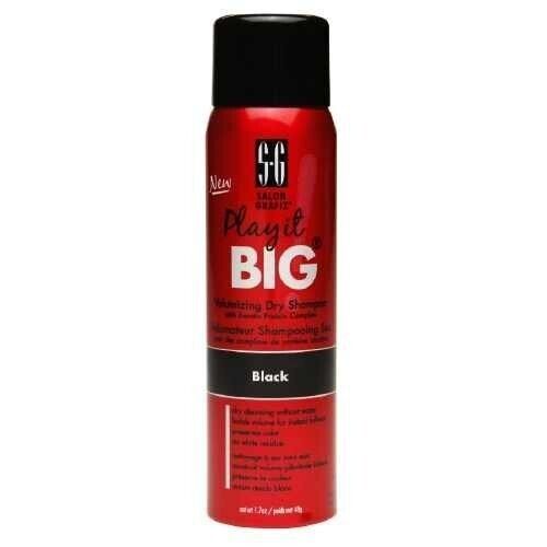 Salon Grafix Play it Big Volumizing Dry Shampoo Black 1.7 OZ