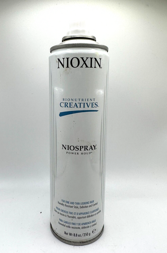 Nioxin Niospray Power Hold For Fine Thin Hair - 8.8 oz