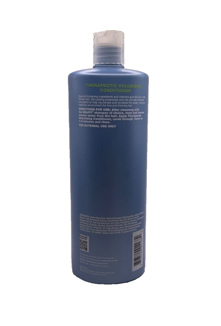 Enjoy Therapeutic Volumizing Conditioner pH 4.5-5.5 33.8oz