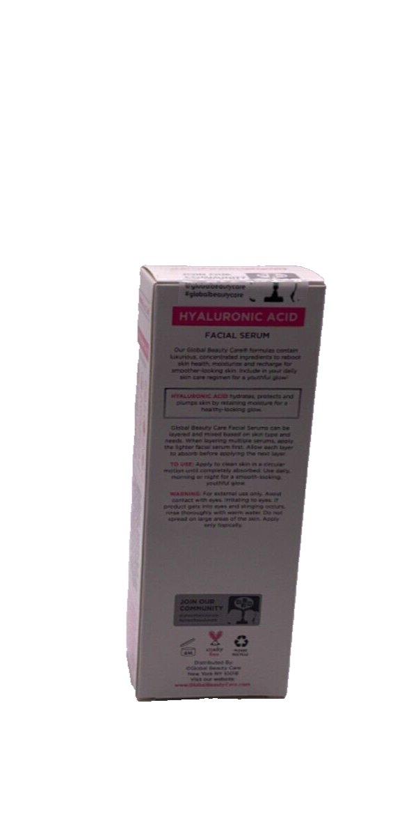 Global Beauty Care Hyaluronic Acid Facial Serum / 1 oz