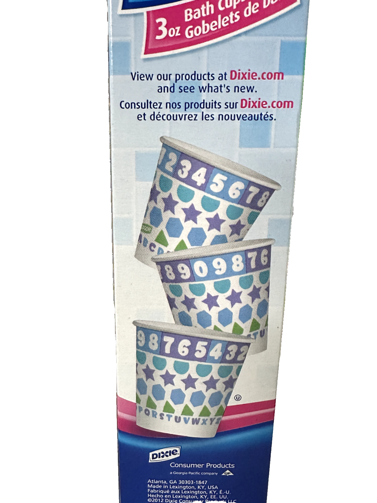 Dixie Cups 3 Oz Bath Bathroom Cold Cups Paper 100 SEALED (1)