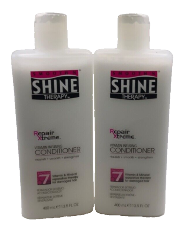 (2) Smooth N Shine Repair Xtreme Vitamin Infusing Conditioner 13.5oz