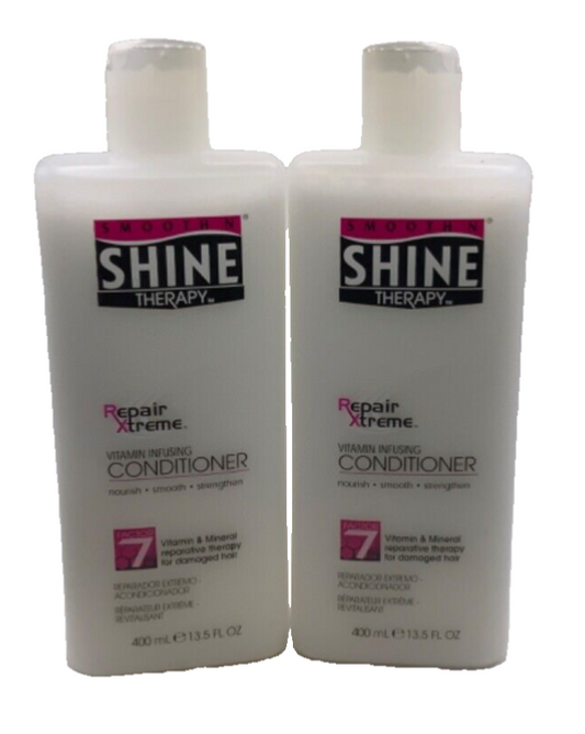 (2) Smooth N Shine Repair Xtreme Vitamin Infusing Conditioner 13.5oz