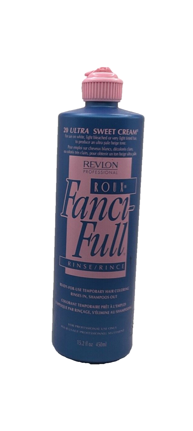 Roux Fanci-Full Temporary Color Rinse #20 Ultra Sweet Cream 15.2 oz Discontinued