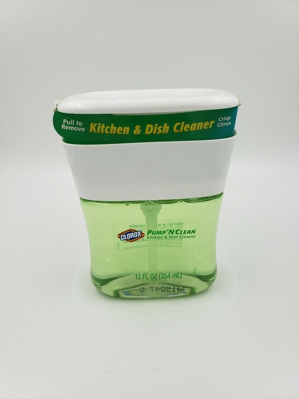 Clorox Pump' N Clean Kitchen & Dish Cleaner Crisp Citrus 12 Fl Oz * Food Safe