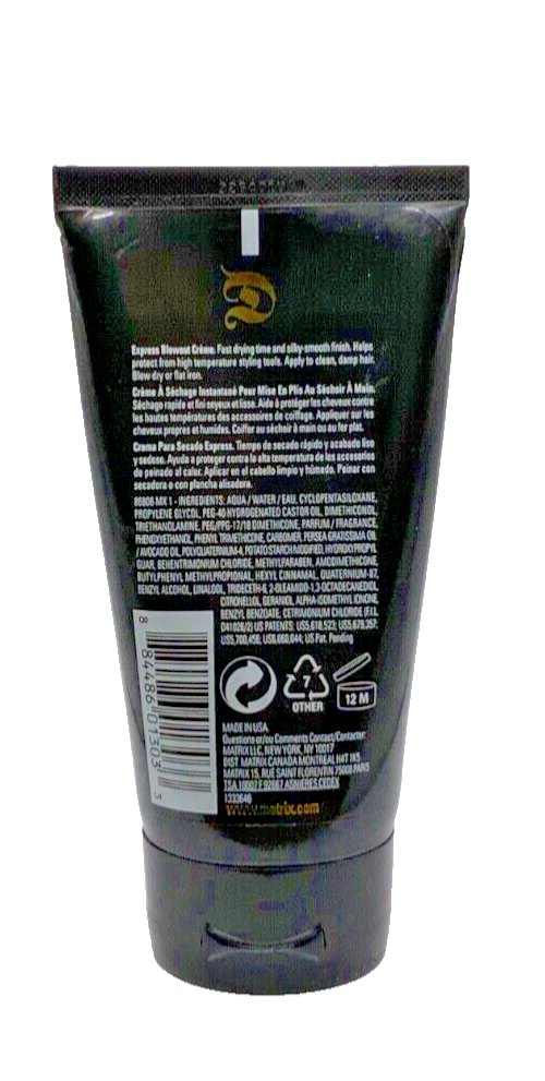 New Matrix Design Pulse Thermo Glide Express Blowout Creme Cream 5 FL OZ