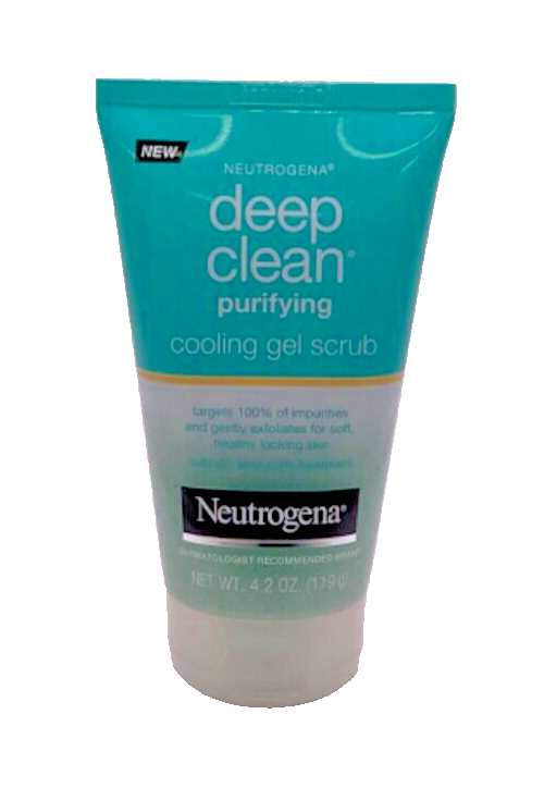 Neutrogena Deep Clean Purifying Cool Gel Scrub / 4.2oz