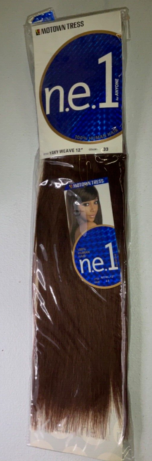 Motown Tress n.e.1 for ANYONE Yaky Weave/Color 33/ (12 inches)
