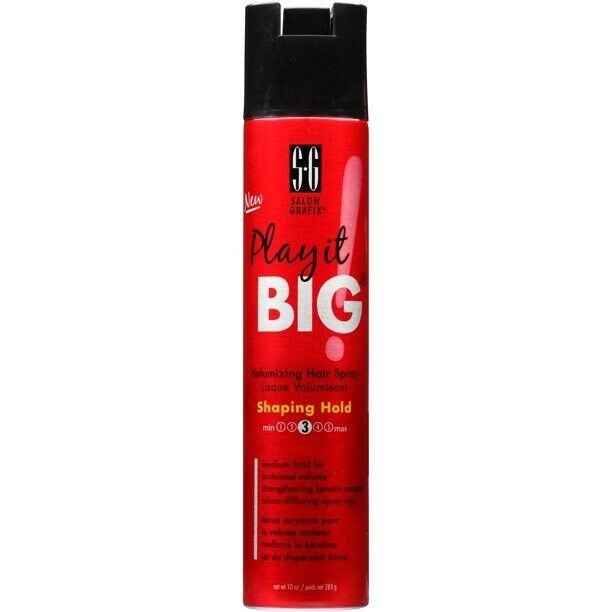 Salon Grafix Play it Big Shaping Hold Medium Hold 10oz