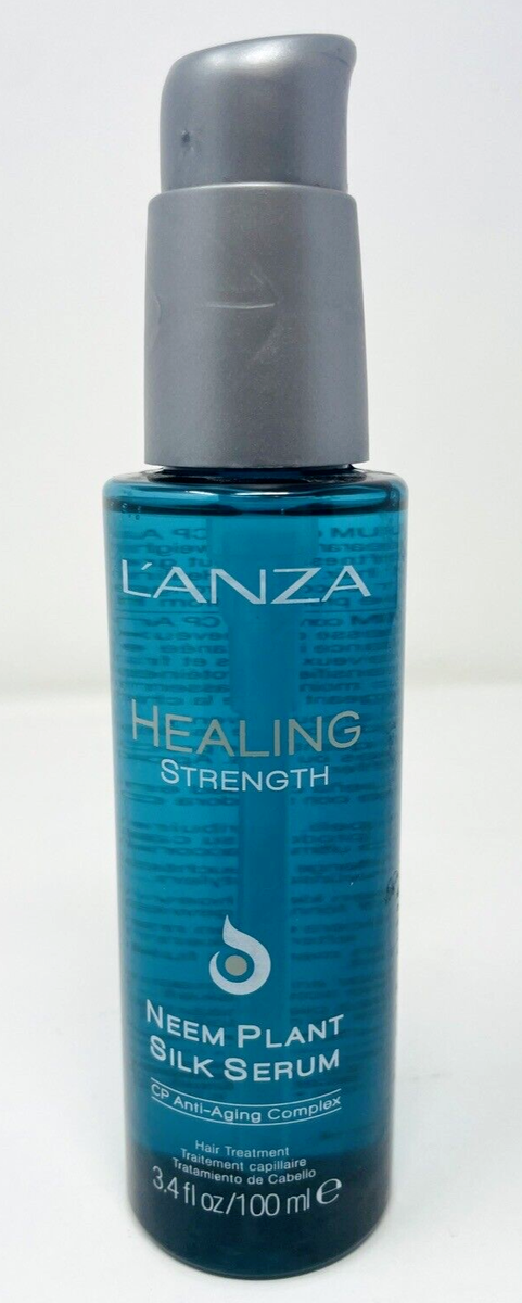 L'ANZA Healing Strength NEEM PLANT SILK SERUM CP Anti-Aging Complex 3.4oz