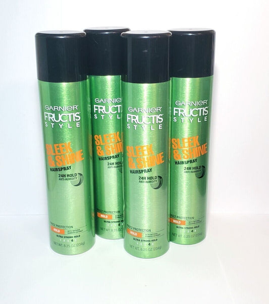 Garnier Fructis Style Sleek & Shine Hairspray 24H Hold Anti-humidity/ 8.25 oz