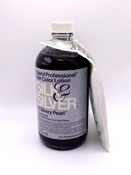Clairol Professional Hair Color Lotion Silk & Silver # 14 Silvery Pearl 10 fl oz