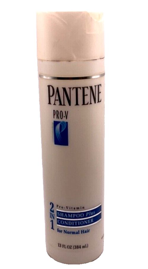 NEW Pantene PRO-V 2 in 1 Shampoo + Conditioner for NORMAL Hair 13oz VINTAGE