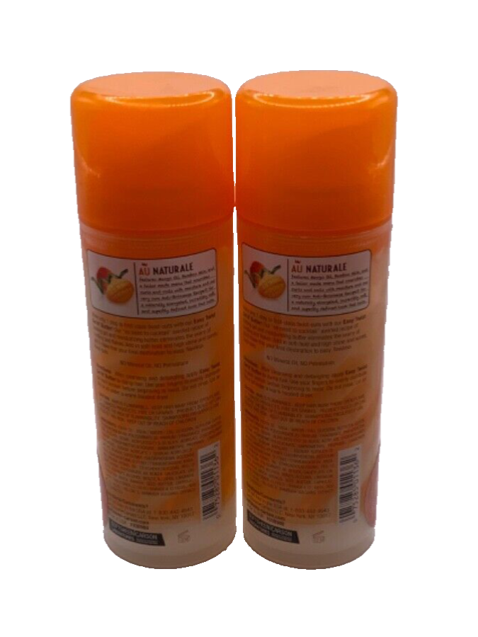 2 Pack Dark And Lovely Au Naturale Anti Shrinkage Easy Twist Gel N' Butter