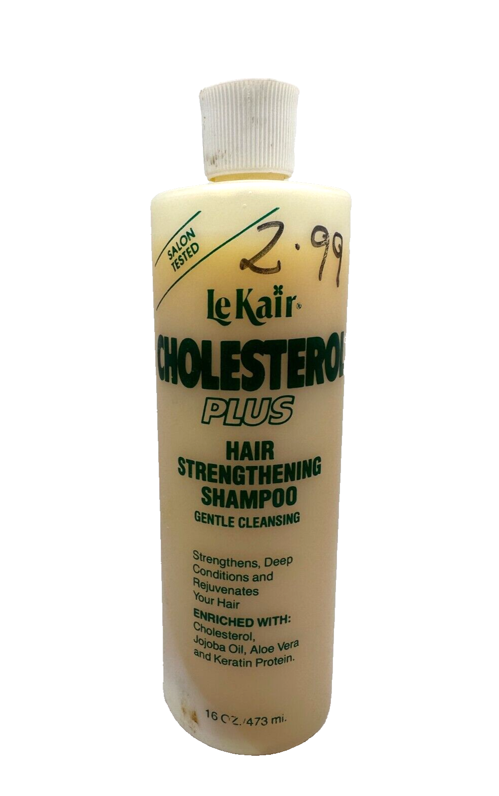 New Lekair Cholesterol Plus Shampoo 16oz