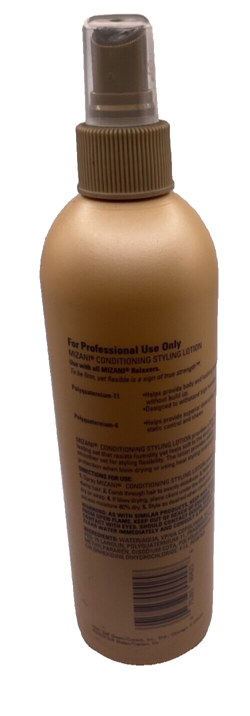 MIZANI Conditioning Styling Lotion Firm Long Lasting Set Resists Humidity 12 oz