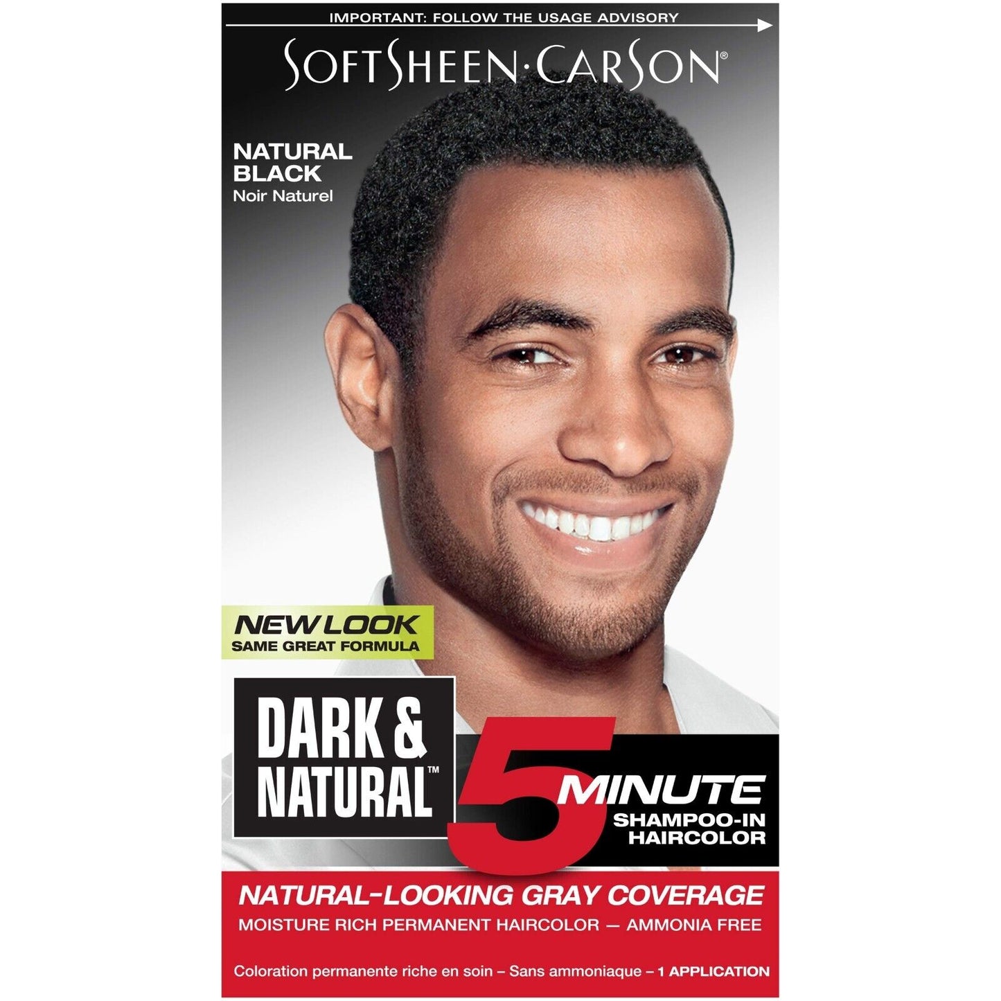 SoftSheen-Carson Dark & Natural 5 Minute Shampoo-In Haircolor Permanent