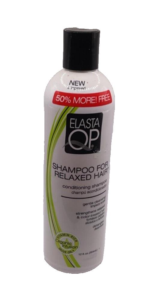Elasta QP Shampoo for Relaxed Hair 12oz