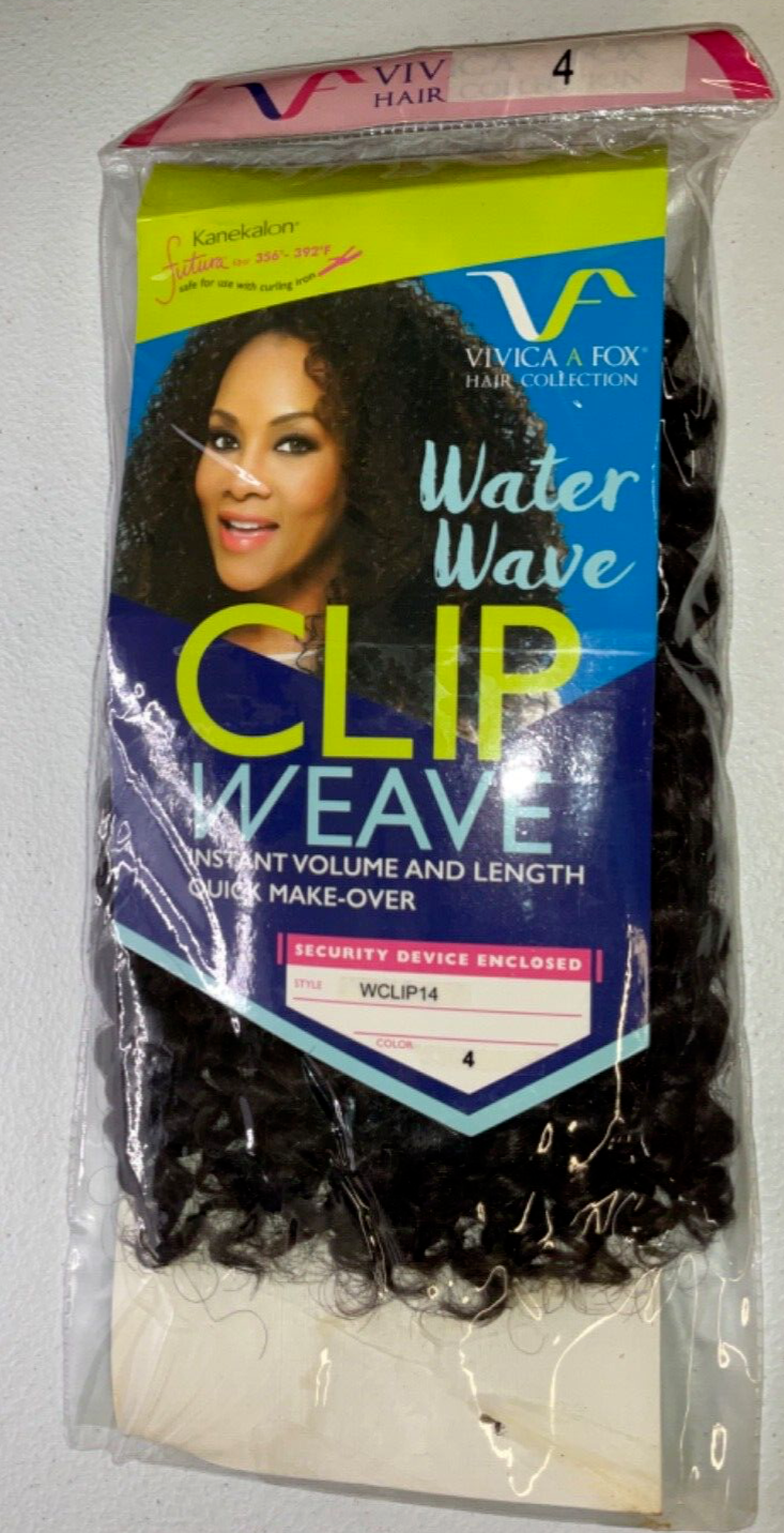 Vivica A Fox Hair Collection Water Wave Clip Wave Style WCLIP14/Color 4