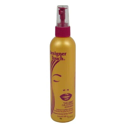 Designer Touch No Drip Curl Activator Moisturizer 8 oz NEW