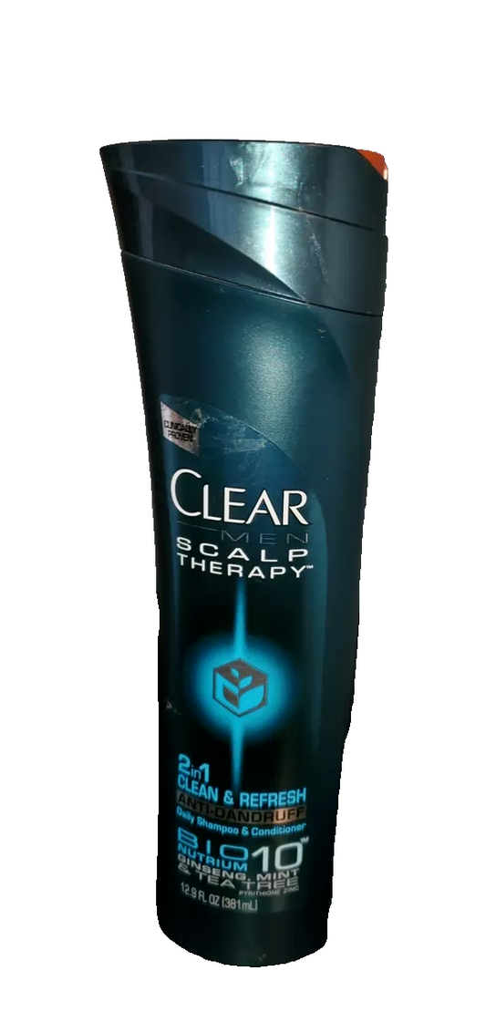 Clear Men Scalp Therapy Anti-Dandruff Daily Shampoo w/12.9 oz