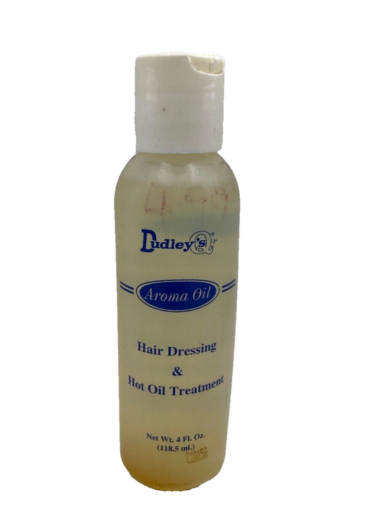 Dudley Aroma Oil Hair Dressing & Hot Oil Treatment - 4 fl oz