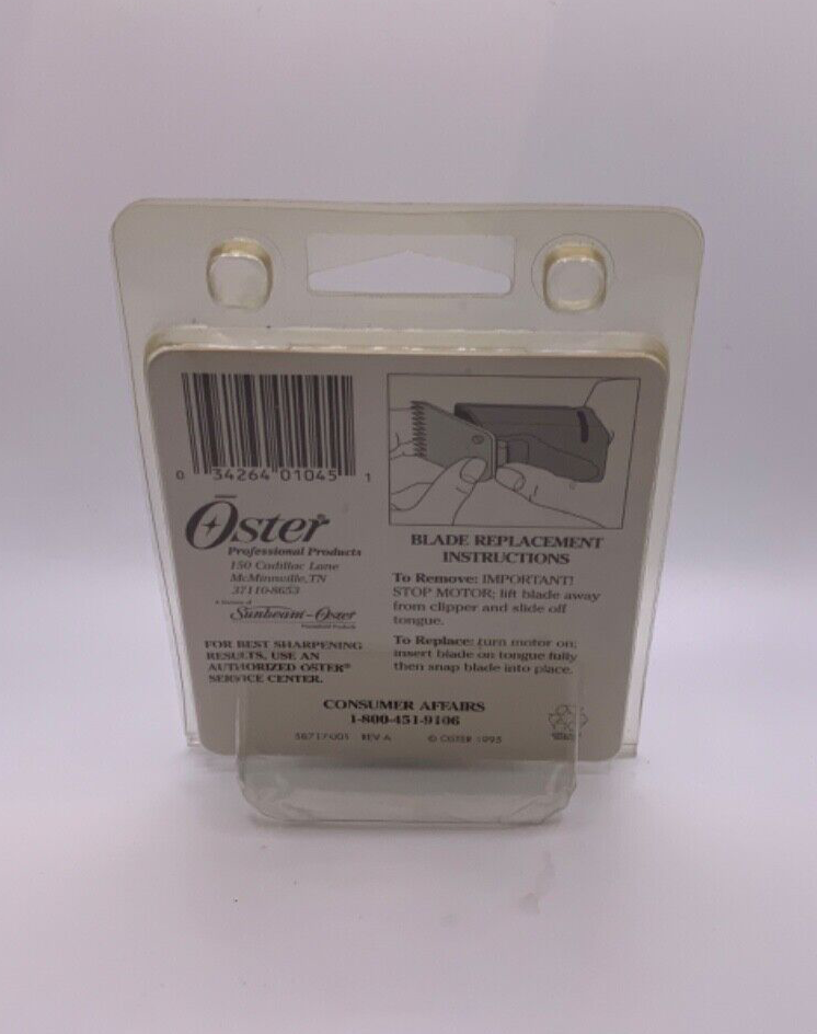 Oster Turbo 111 & #10 Size 3.5 Hair Clipper Blade #76911-146 3/8"" 9.5mm