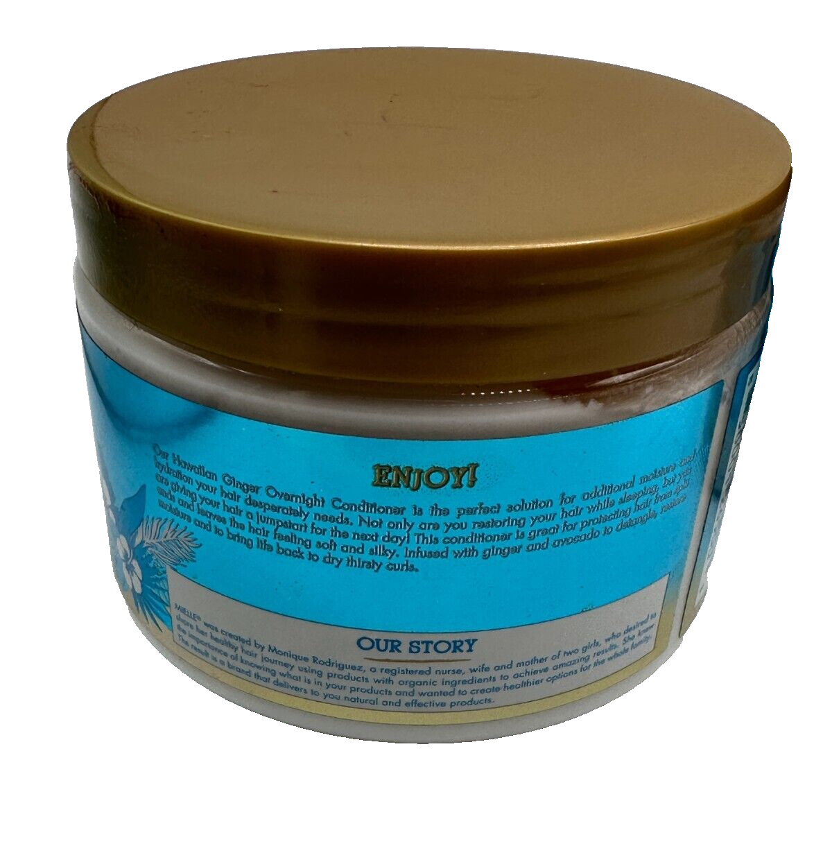 2x Mielle Hawaiian Ginger Moisturizing Overnight Hair Conditioner 12 oz